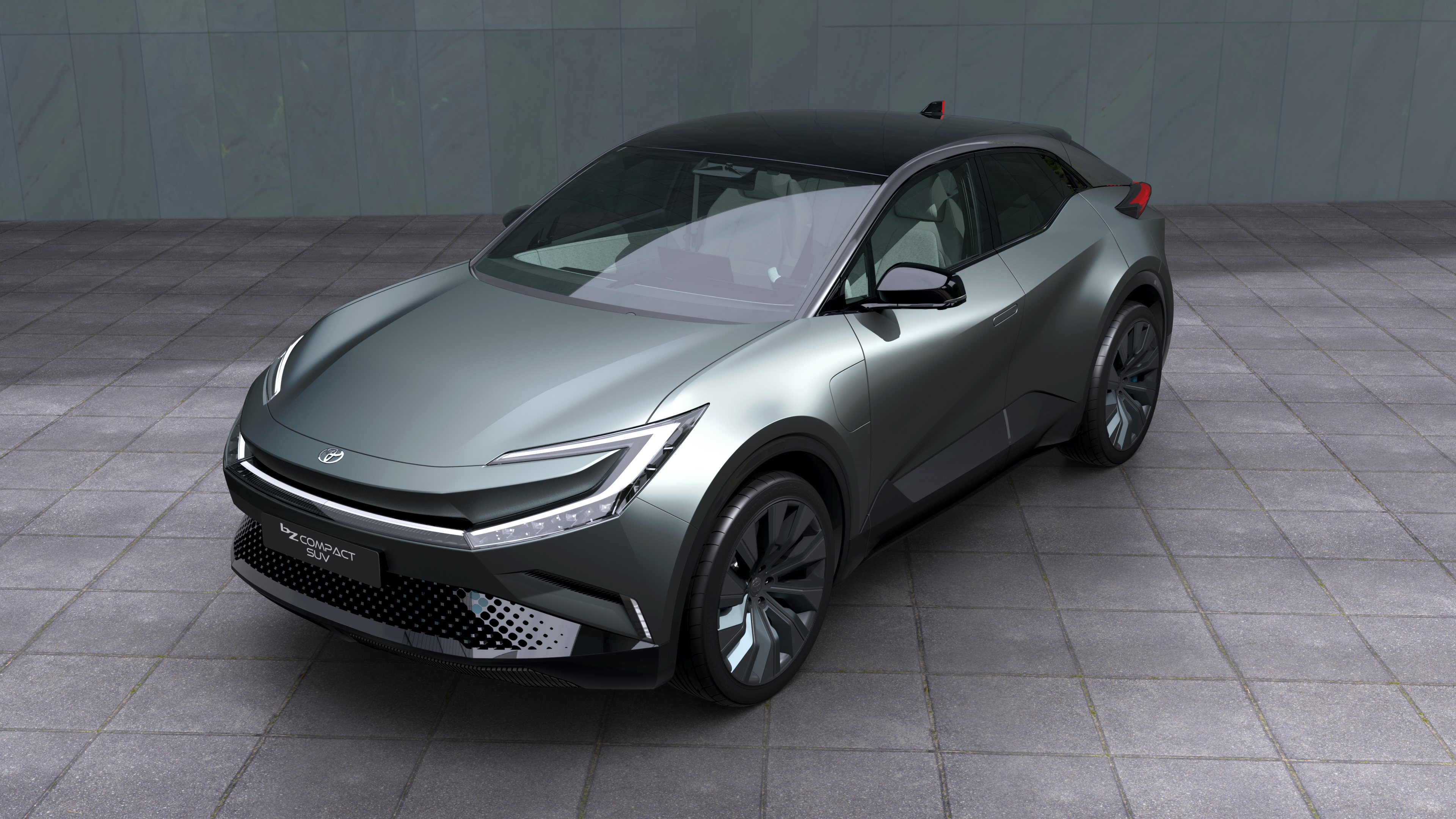 Un guiño al futuro: presentado el prototipo del todocamino compacto Toyota bZ