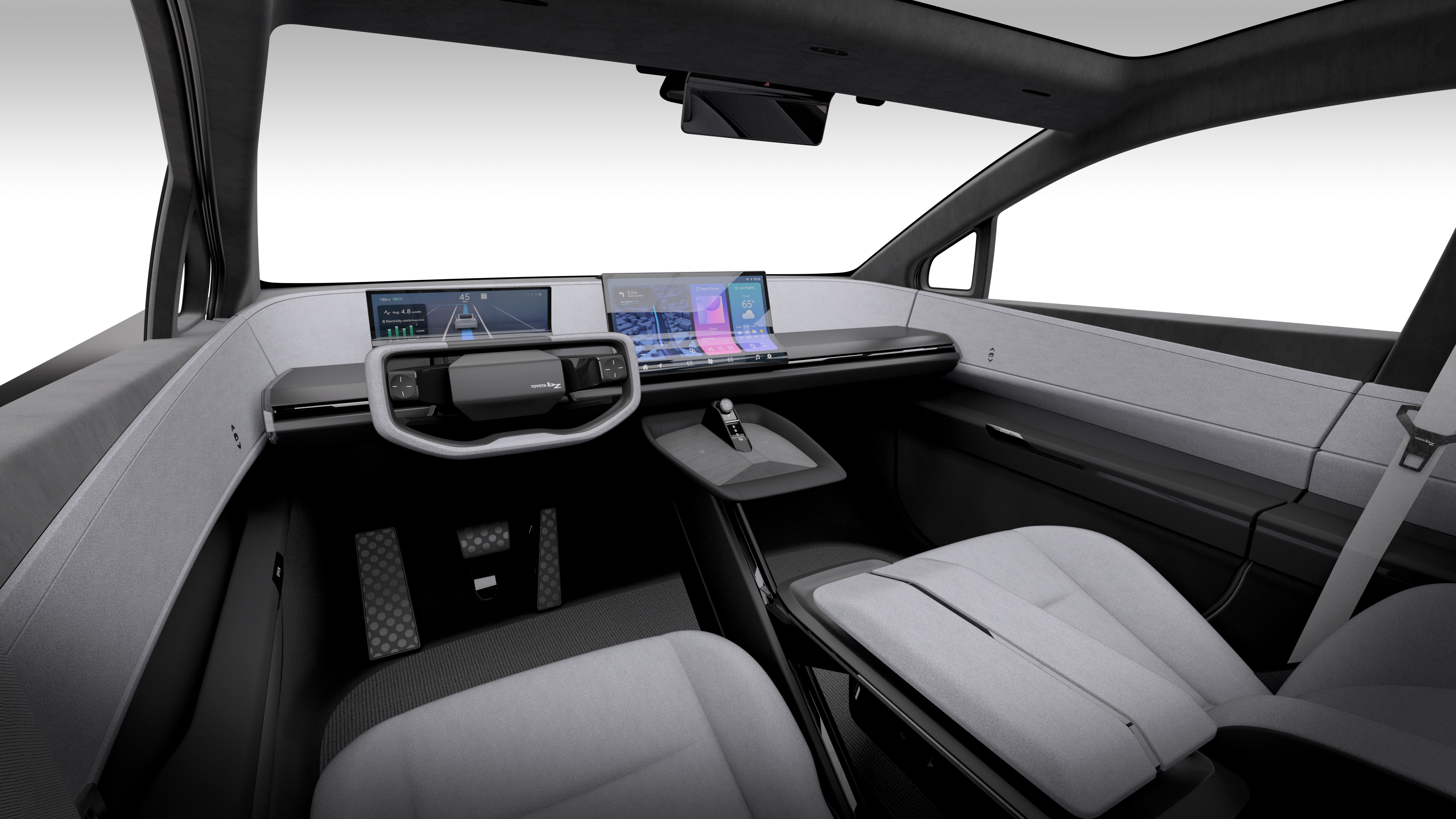 Un guiño al futuro: presentado el prototipo del todocamino compacto Toyota bZ