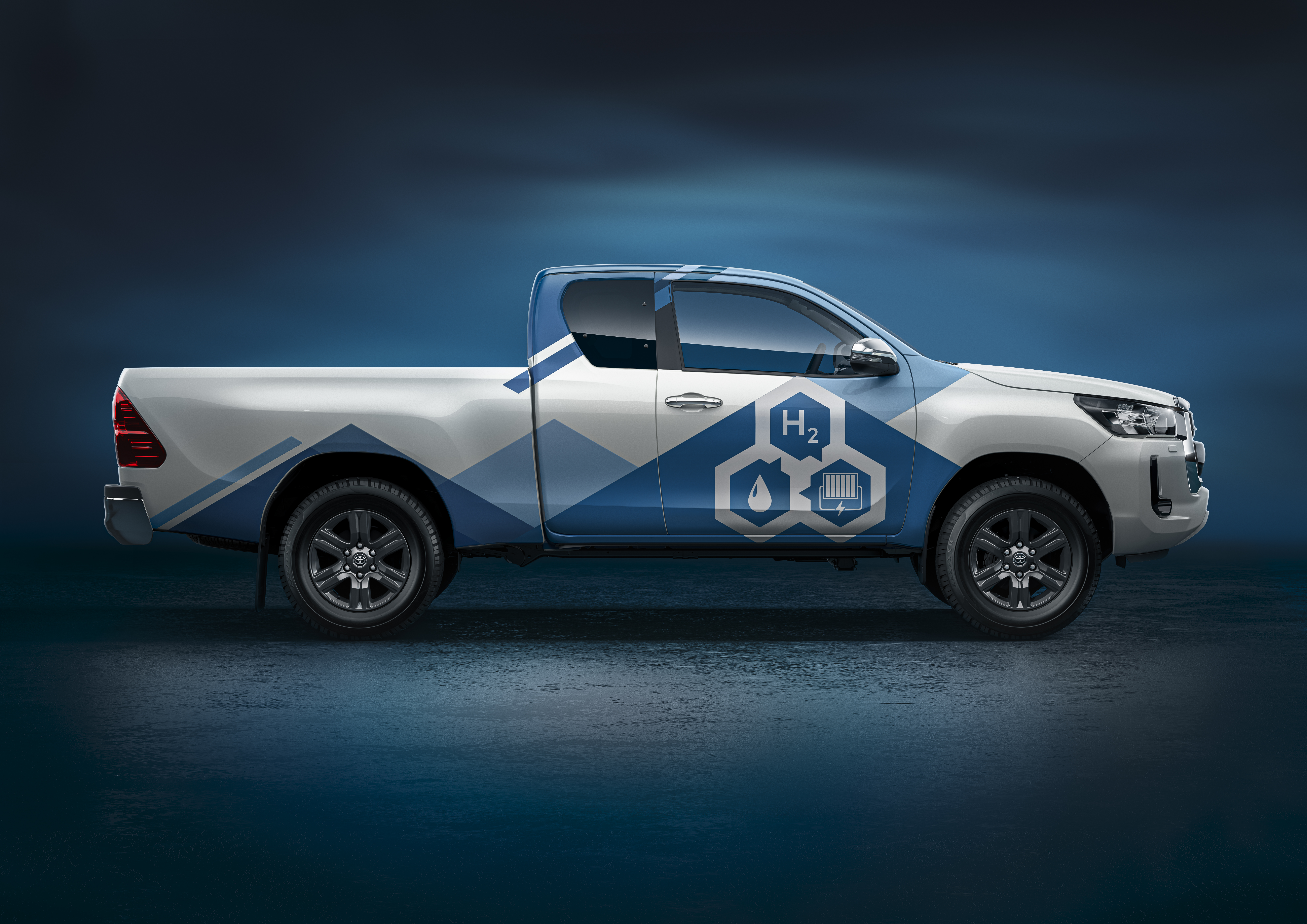 Comienza el desarrollo de un prototipo de Toyota Hilux con pila de combustible de hidrógeno