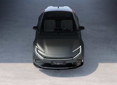 Un guiño al futuro: presentado el prototipo del todocamino compacto Toyota bZ