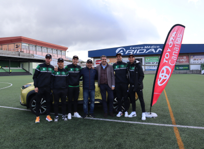 El Club Deportivo Atlético Paso y Toyota Canarias aúnan fuerzas en su compromiso social y deportivo