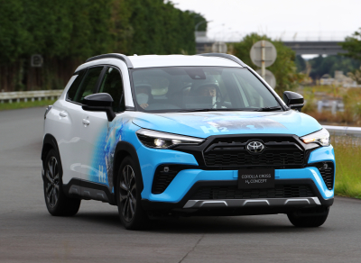 El prototipo Corolla Cross Hydrogen Concept subraya la estrategia múltiple de Toyota hacia las emisiones cero