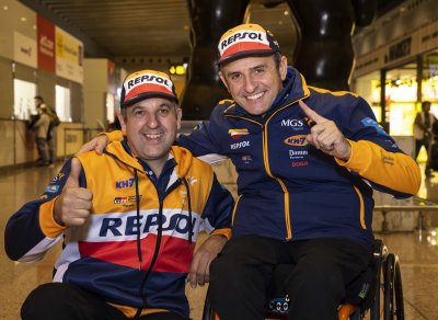 Isidre Esteve y su Toyota Hilux T1+ despegan hacia el Dakar 2023