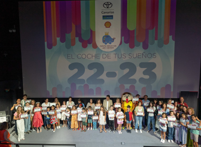 TOYOTA CANARIAS ENTREGA LOS PREMIOS DEL CONCURSO DE DIBUJOS INFANTILES DREAM CAR 2022 - 2023