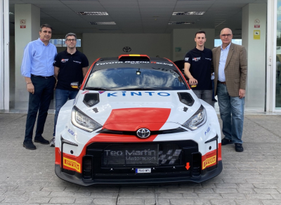 Toyota Canarias presenta a los pilotos que debutarán en el 48 Rally Islas Canarias. 