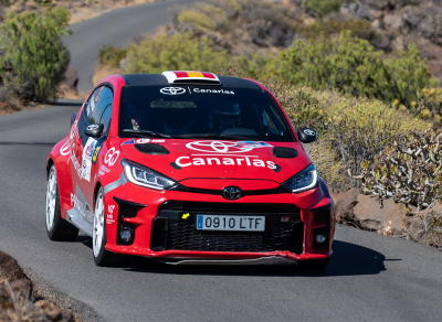 Estalella y Peña firman una gran remontada con el GR Yaris N4 en el exigente Rally Ciudad de Telde