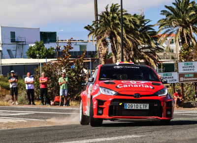 Estalella y Peña firman una gran remontada con el GR Yaris N4 en el exigente Rally Ciudad de Telde