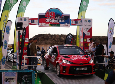 Estalella y Peña firman una gran remontada con el GR Yaris N4 en el exigente Rally Ciudad de Telde