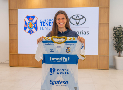 Carlota Suárez asegura que estar en el Costa Adeje Tenerife es un salto para su carrera 