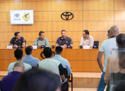 Toyota Canarias acoge la presentación oficial de Isaiah Wong como jugador del Dreamland Gran Canaria