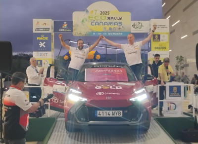 Los bicampeones extremeños terminan en lo más alto del podio en Canarias