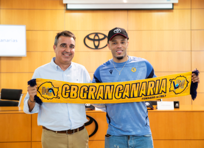 Toyota Canarias presenta a Marques Townes como nuevo jugador del Club Baloncesto Gran Canaria y renueva su compromiso con el club