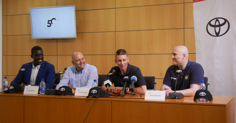 JAYCEE CARROLL, PROTAGONISTA EN TOYOTA CANARIAS COMO ESTRELLA INVITADA DEL XLII CAMPUS DE VERANO CAIXABANK