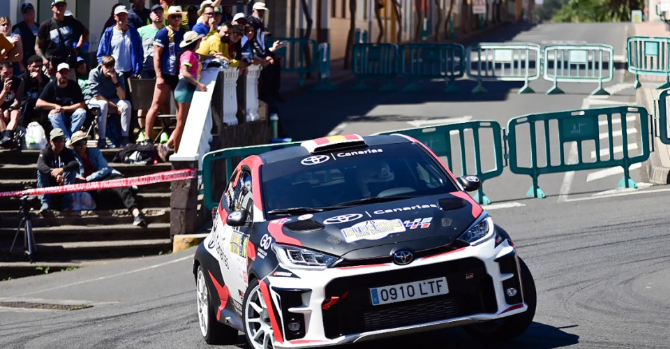 patrocinio Toyota Canarias rally
