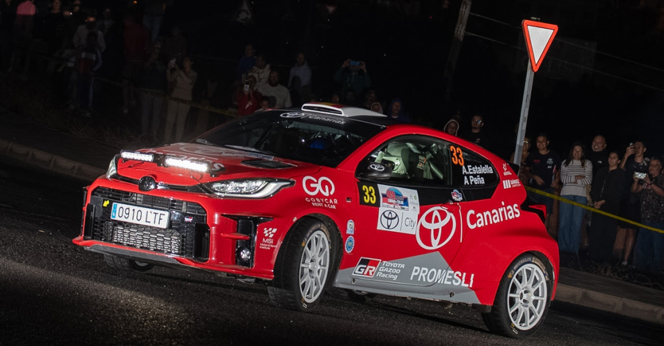 Un contratiempo eléctrico deja fuera a Estalella y Peña en el Rally Comarca Norte