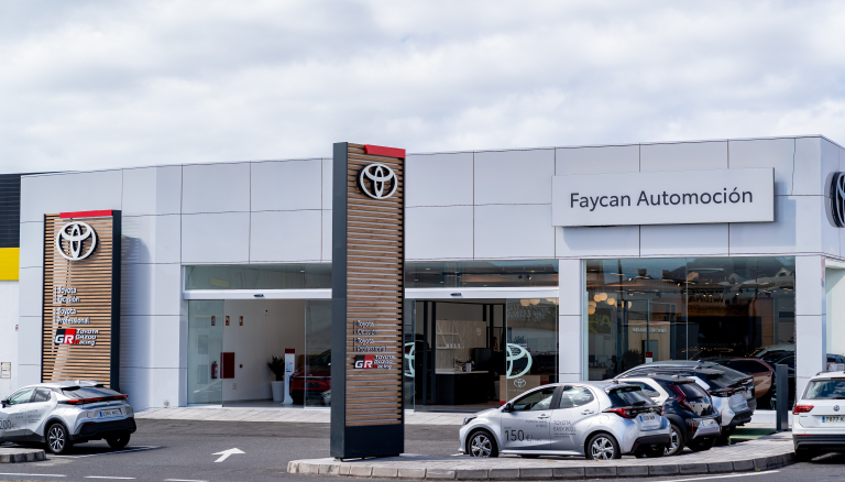 Fachada Faycan Automoción