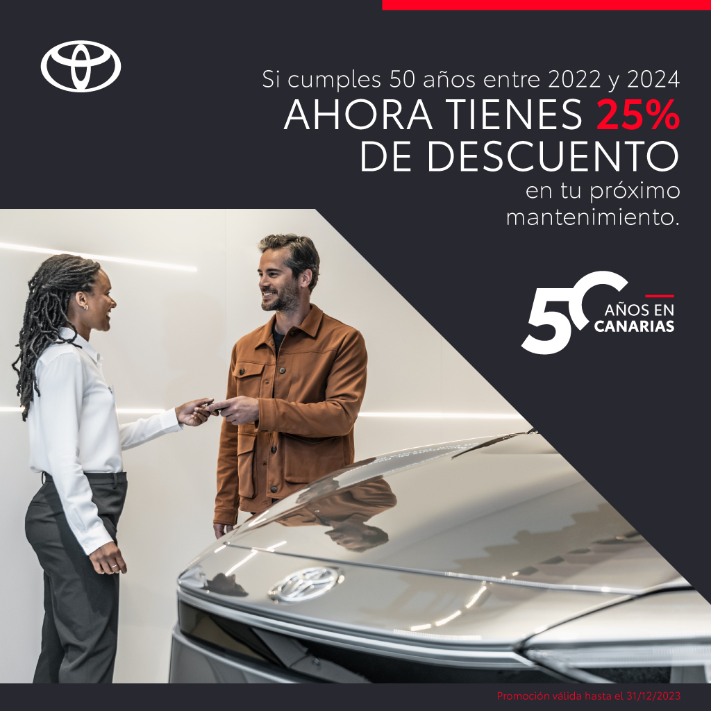 Descuento 50 aniversario